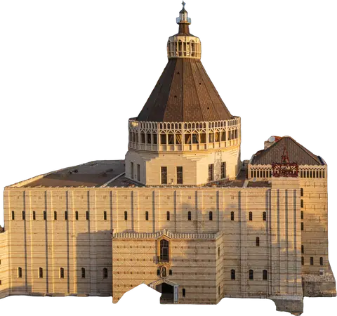The dome of the Basilica of the Annunciation.